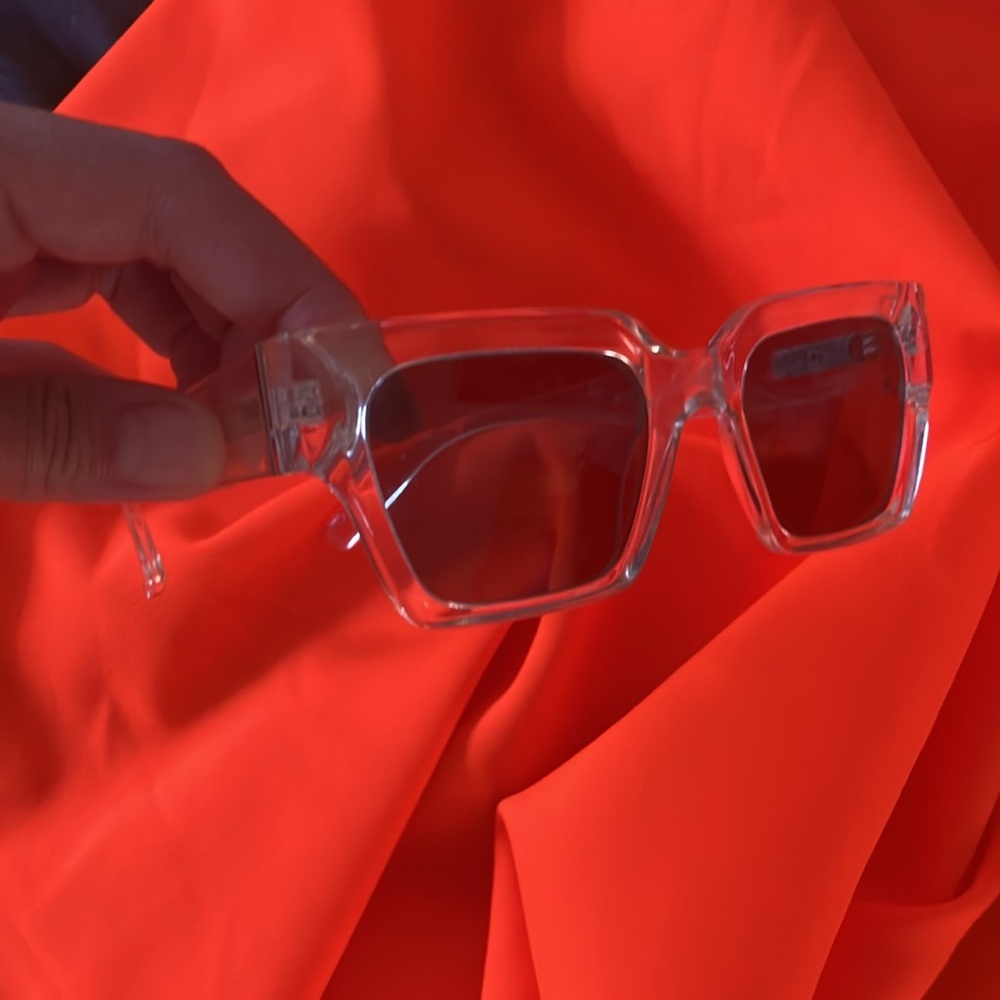 Ryan Simkhai blue light Rhylan clear sunglasses